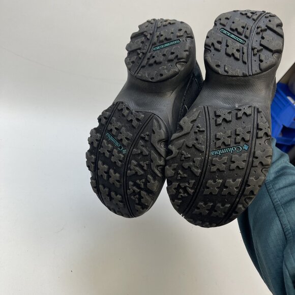 Columbia Rope Tow Boots Unisex Waterproof Youth Size 4 Snow Boots Blue Winter - Picture 5 of 15